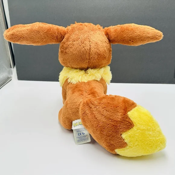 Build-A-Bear Workshop Pokémon EEVEE 16” Plush Stuffed Animal 2017 BAB No Sound - Picture 5 of 11